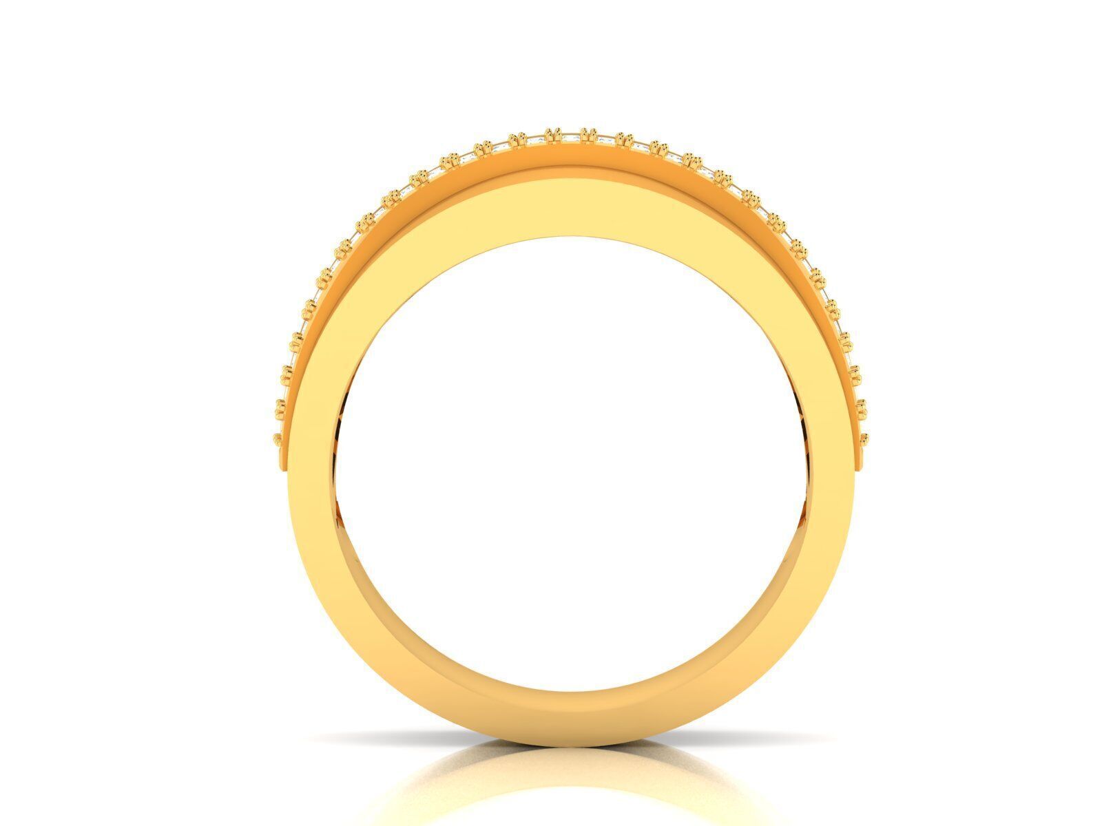 Mens Ring Render 3dm STL OBJ FBX Details 3D print model_8