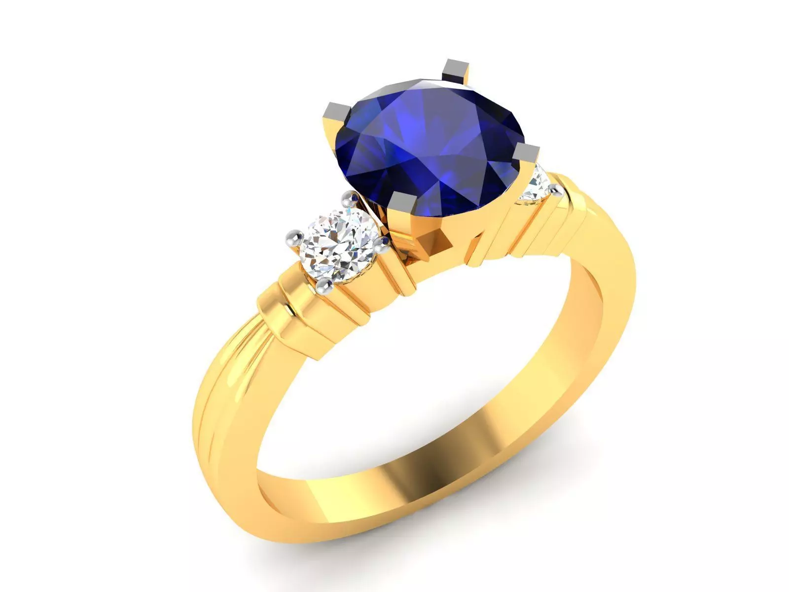 Women Ring  Render 3dm STL OBJ FBX Details 3D print model_0