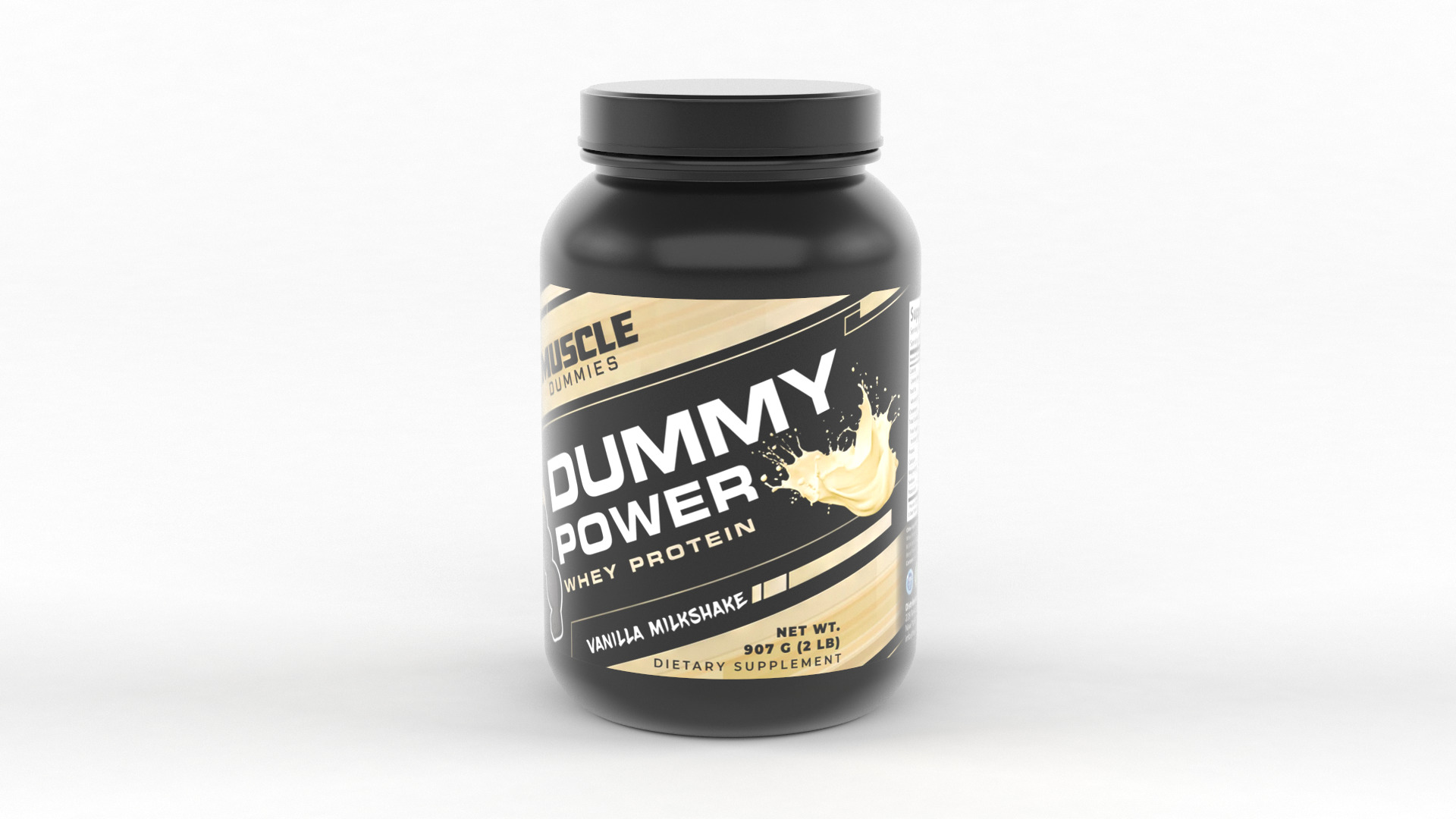 Protein Powder 3D model_4