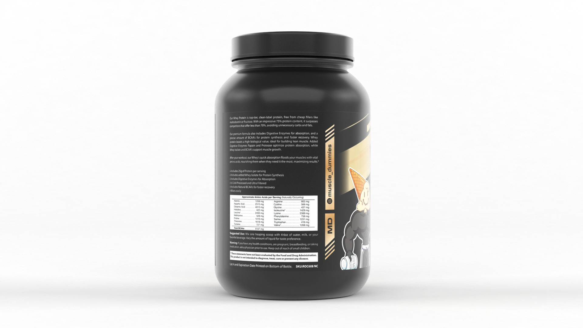 Protein Powder 3D model_3
