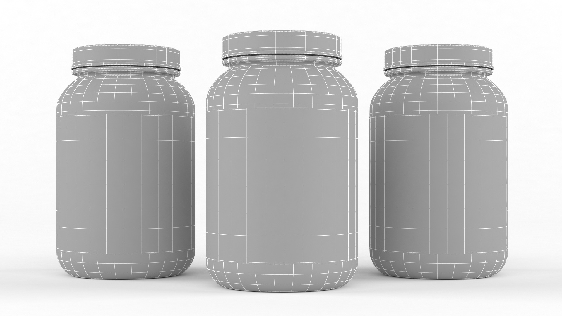 Protein Powder 3D model_5