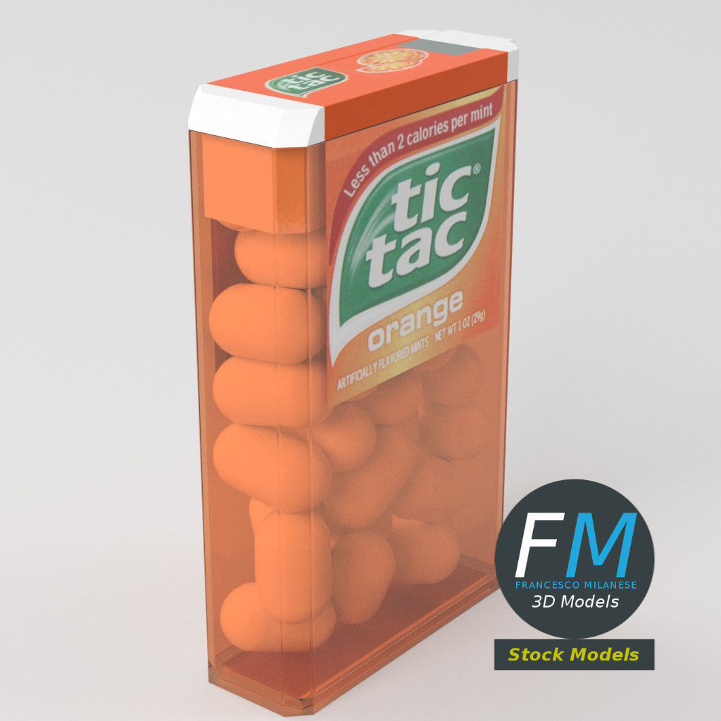 Tic-Tac confetti 3D model_5