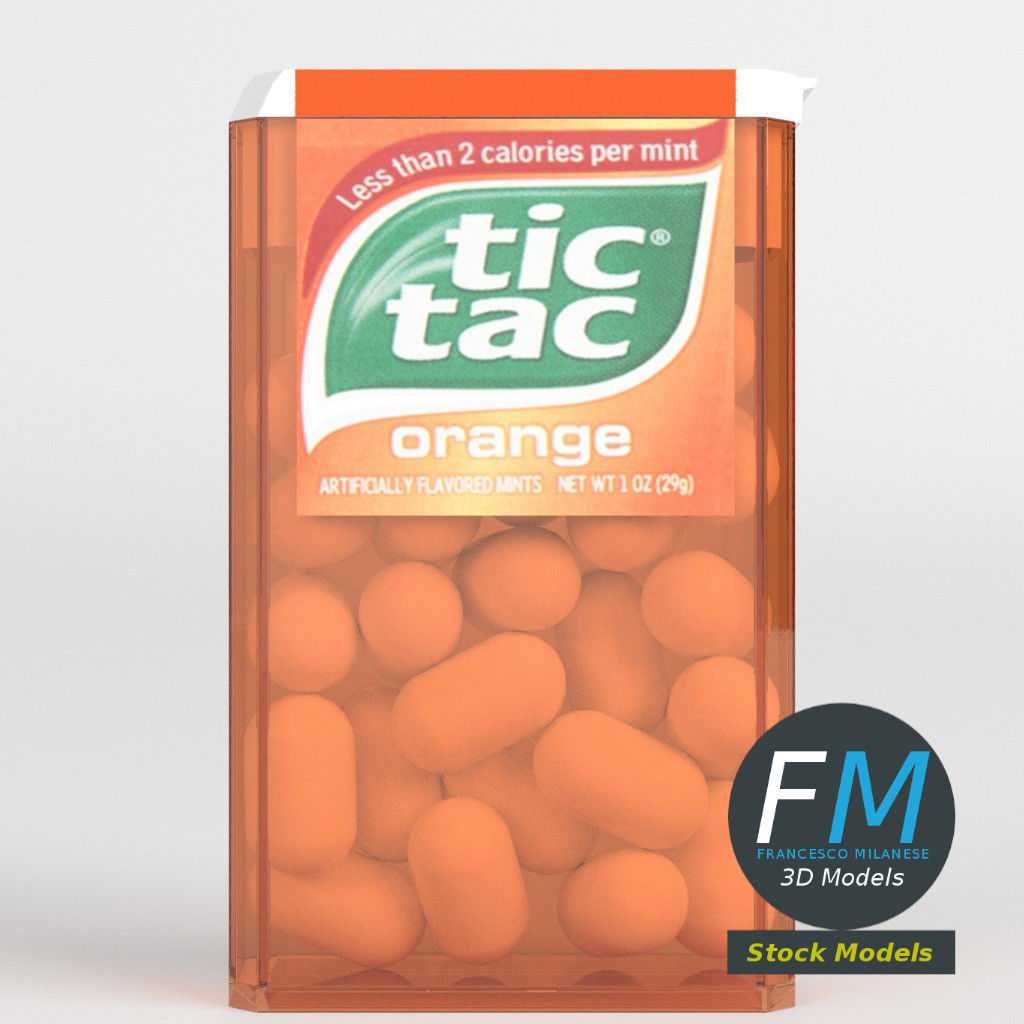 Tic-Tac confetti 3D model_3