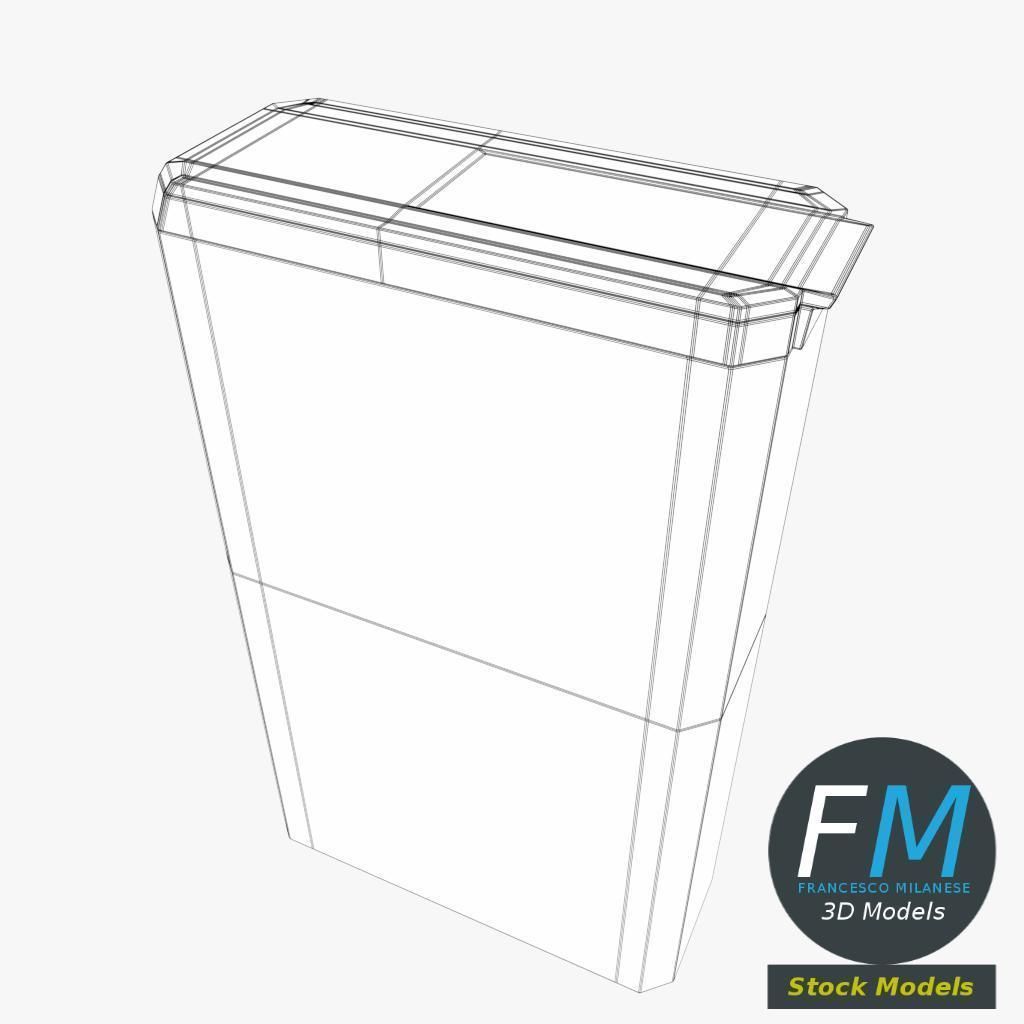 Tic-Tac confetti 3D model_7