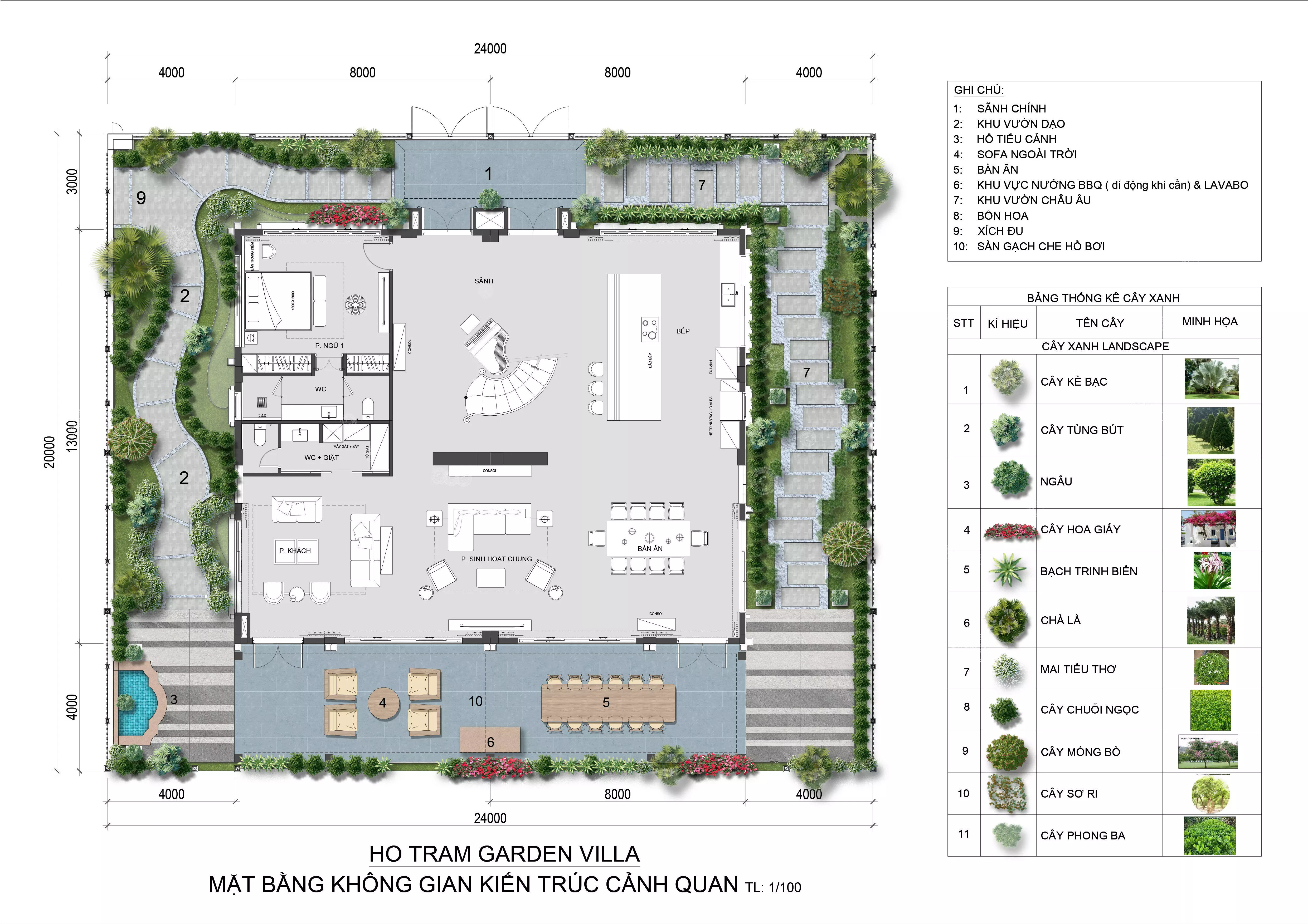 Ho Tram Villa Garden 3D model