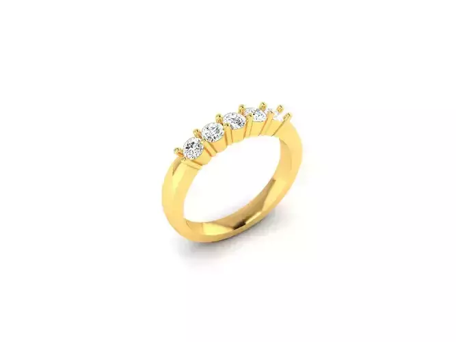 Women Ring  Render 3dm STL OBJ FBX Details