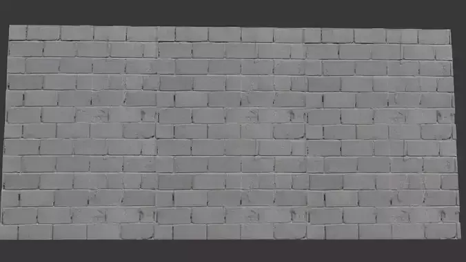 Concrete Brick Wall Scan