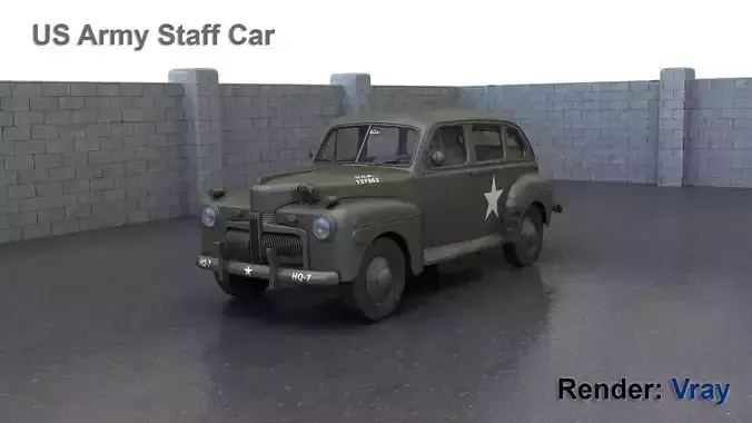 US Army Staff Car