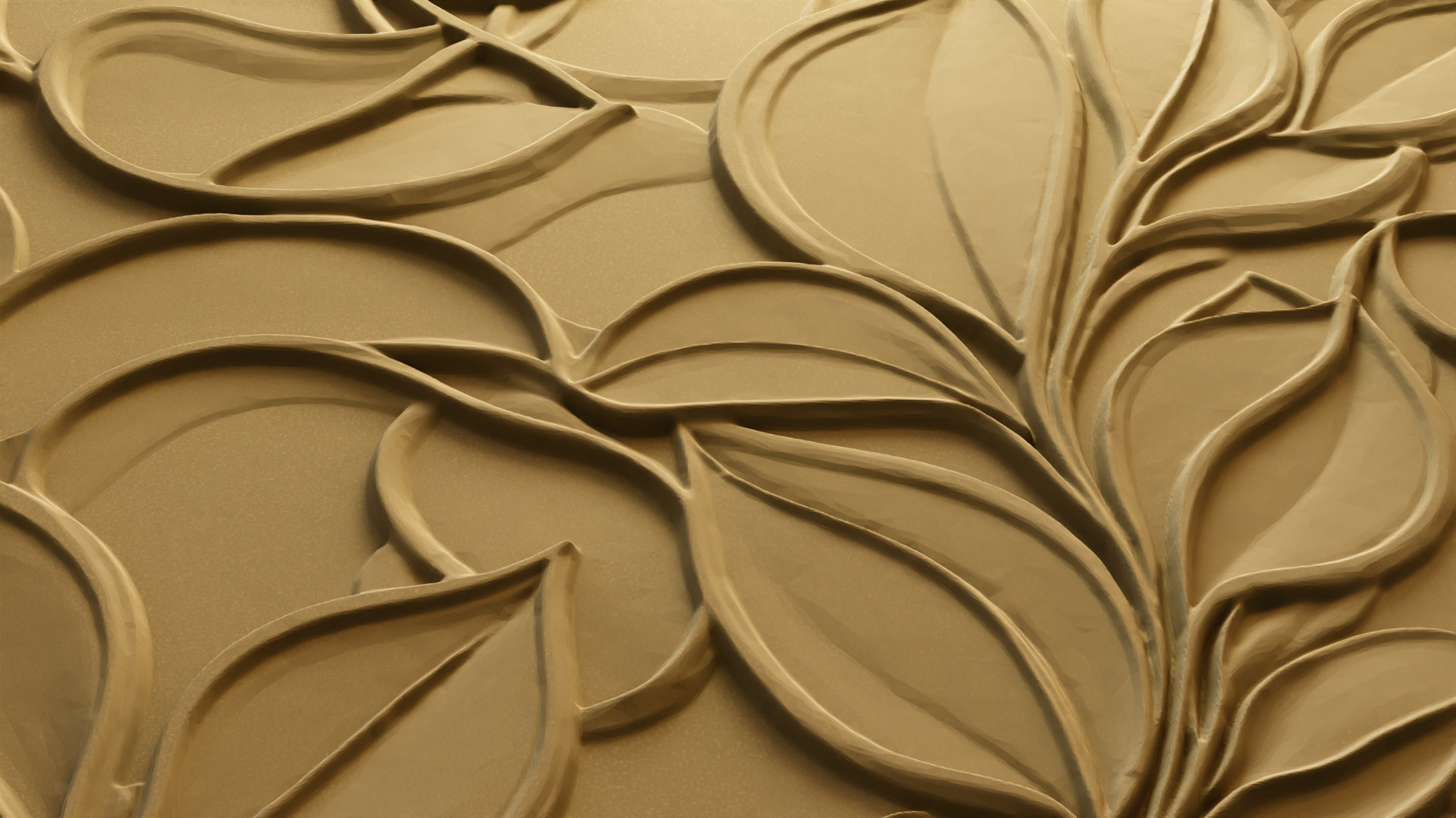 3D Wall Art for CNC - Modern Relief Panel 01 3D model | CGTrader