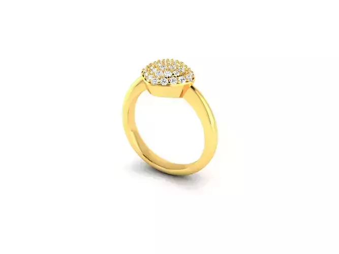 Women Ring  Render 3dm STL OBJ FBX Details