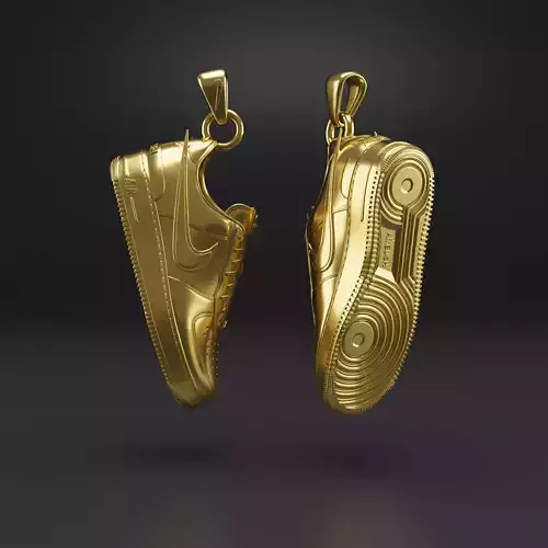 Nike Air Force 1 Low AMBUSH-Inspired Shoe Pendant 3D print model