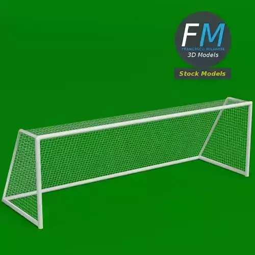 Soccer goal 3D model