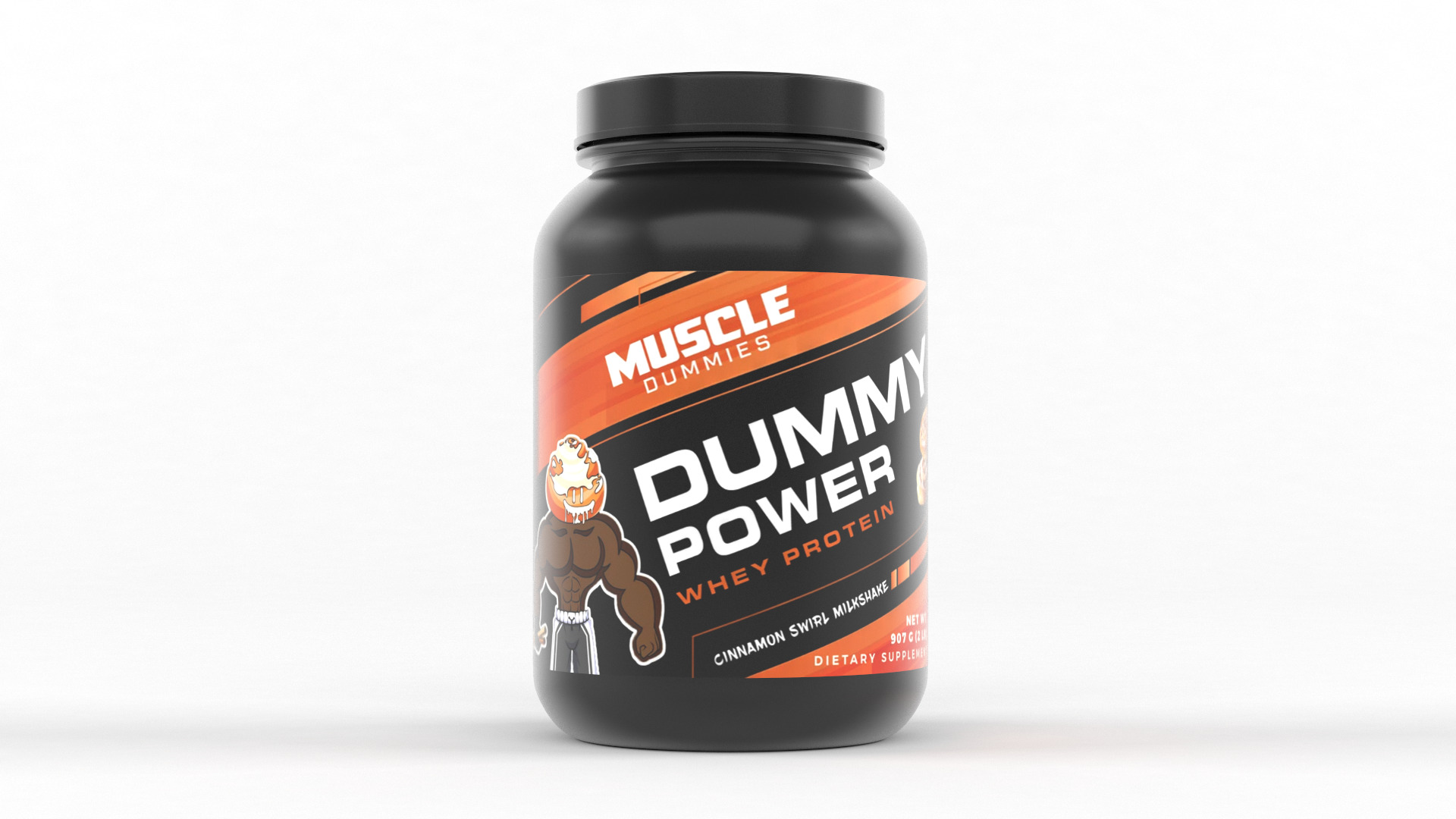 Protein Powder 3D model_1