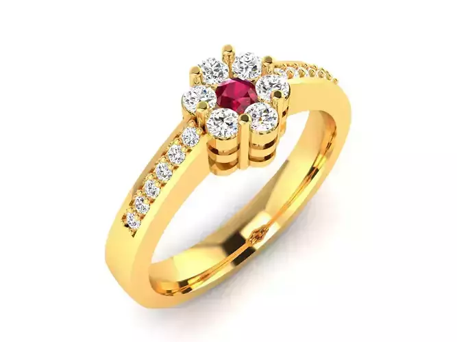 Women Ring  Render 3dm STL OBJ FBX Details