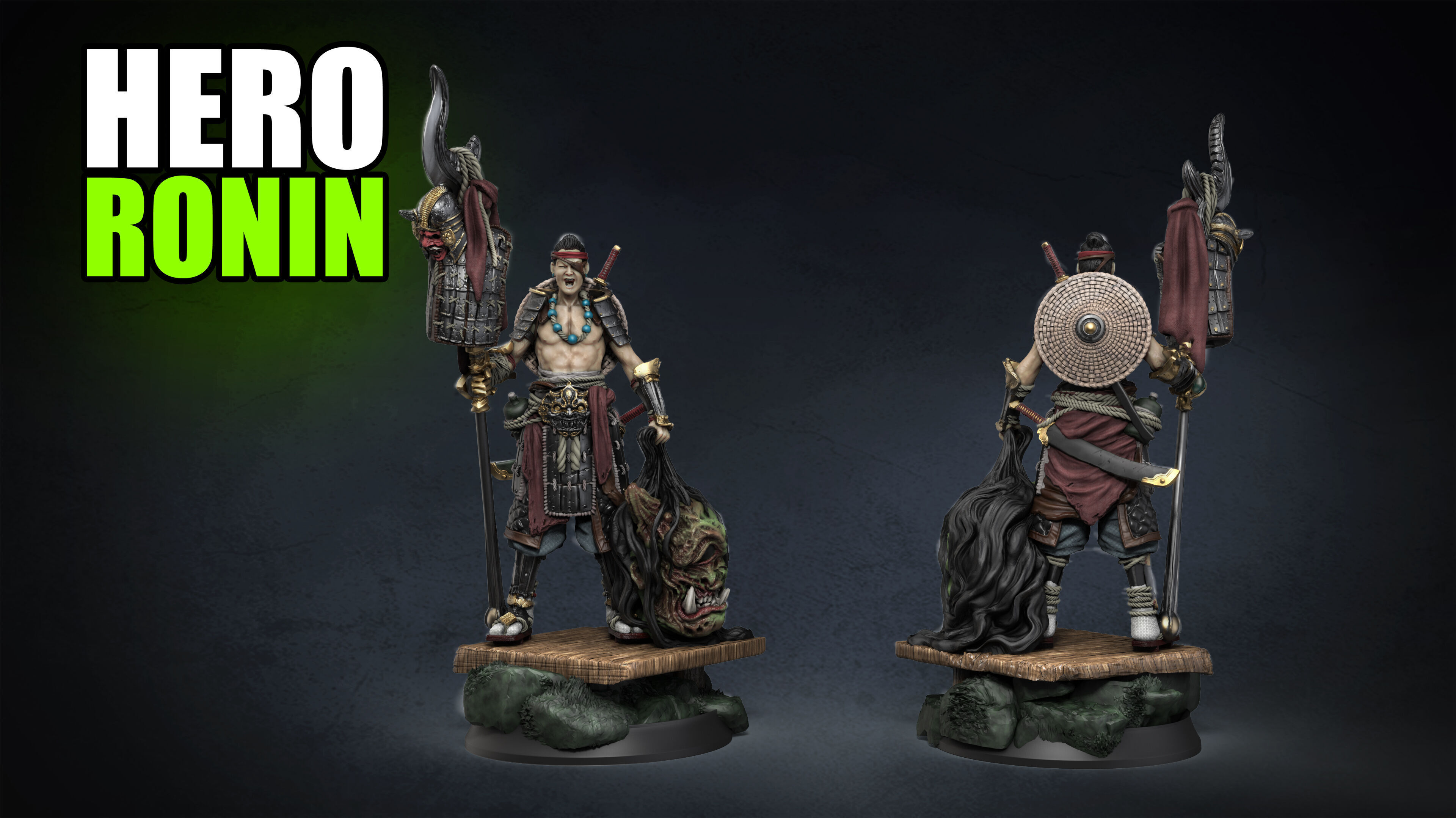 Hero Ronin 3D print model_1