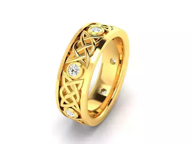 Women Ring  Render 3dm STL OBJ FBX Details