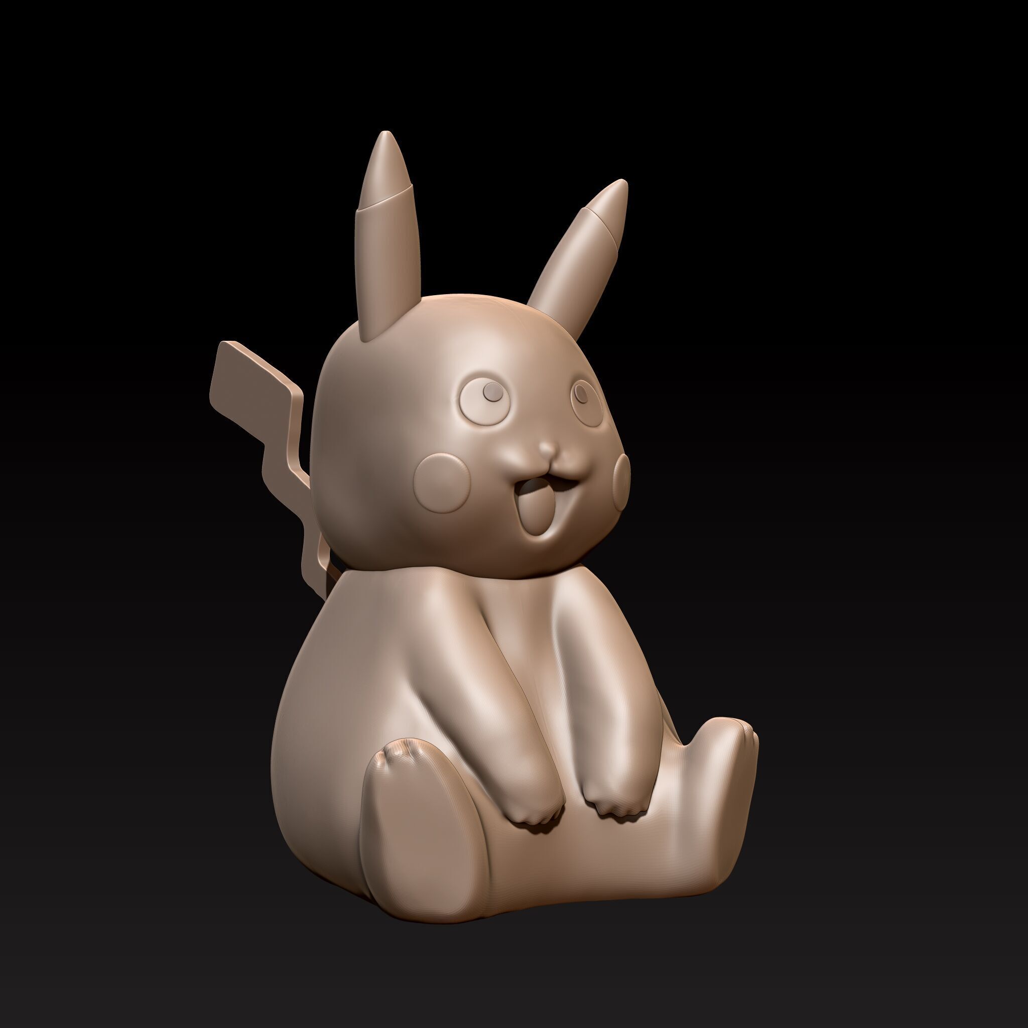 Stylized Pokemon 3D Toy 3D print model_4