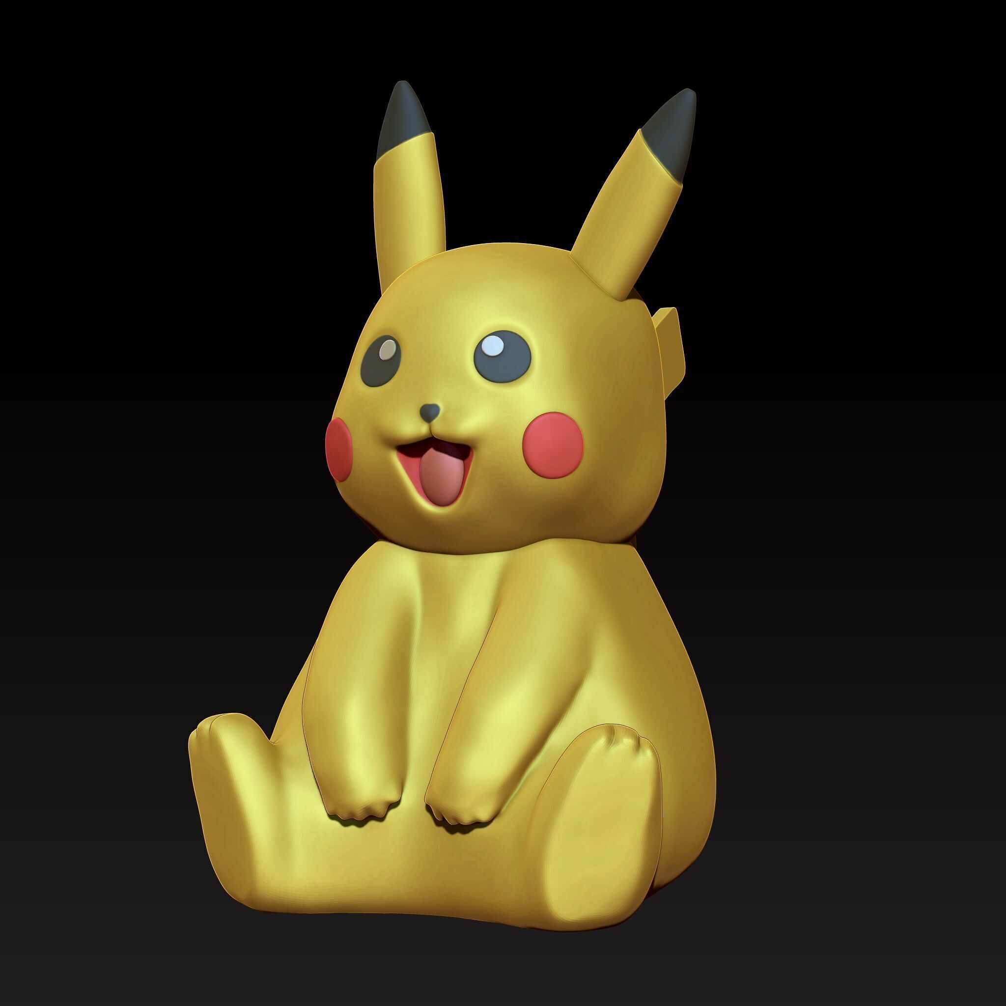 Stylized Pokemon 3D Toy 3D print model_1