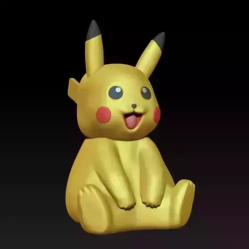 Stylized Pokemon 3D Toy 