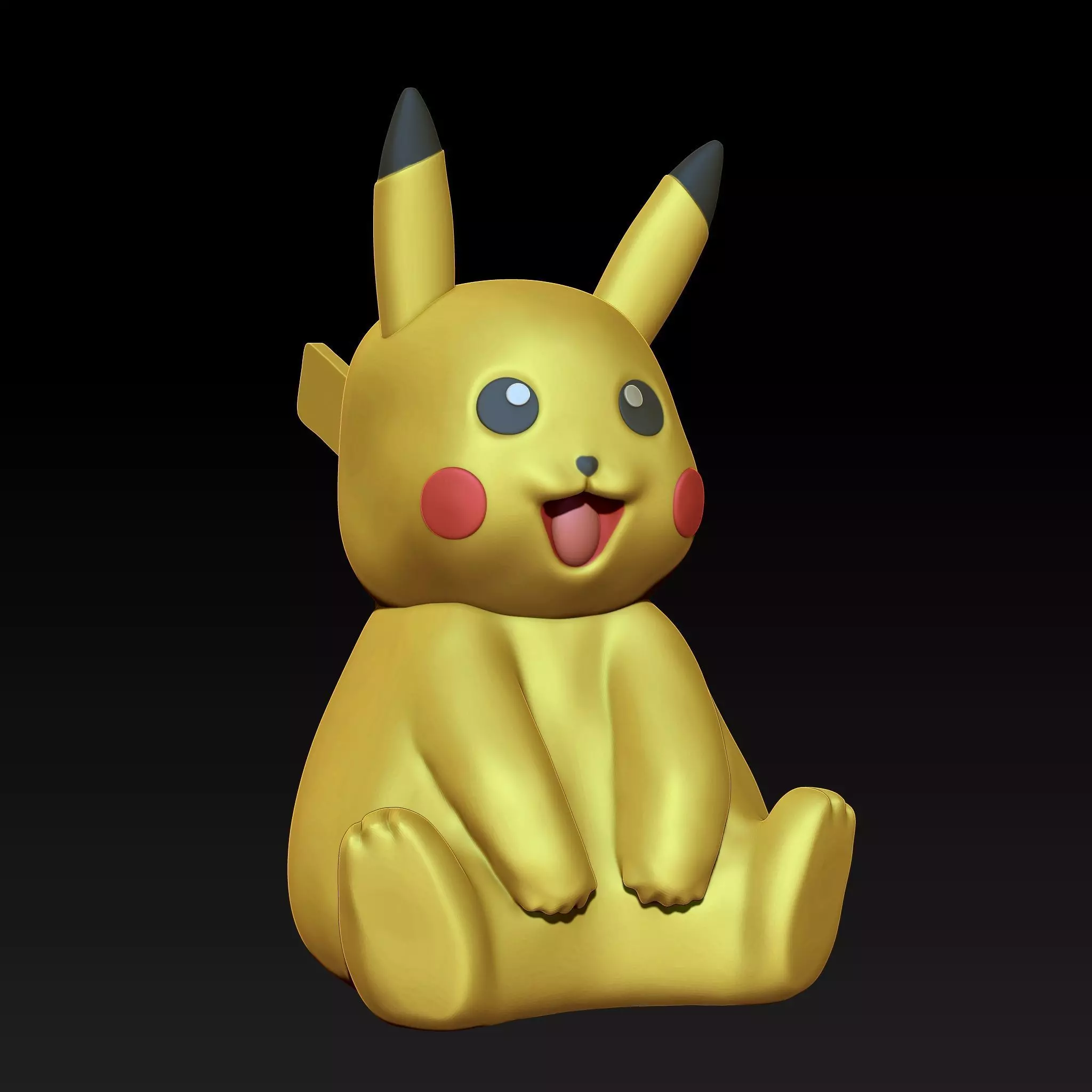 Stylized Pokemon 3D Toy 3D print model_0