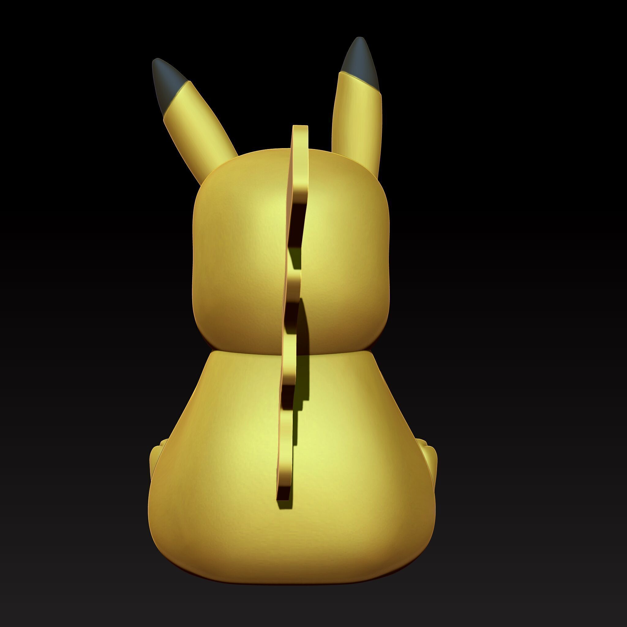 Stylized Pokemon 3D Toy 3D print model_3