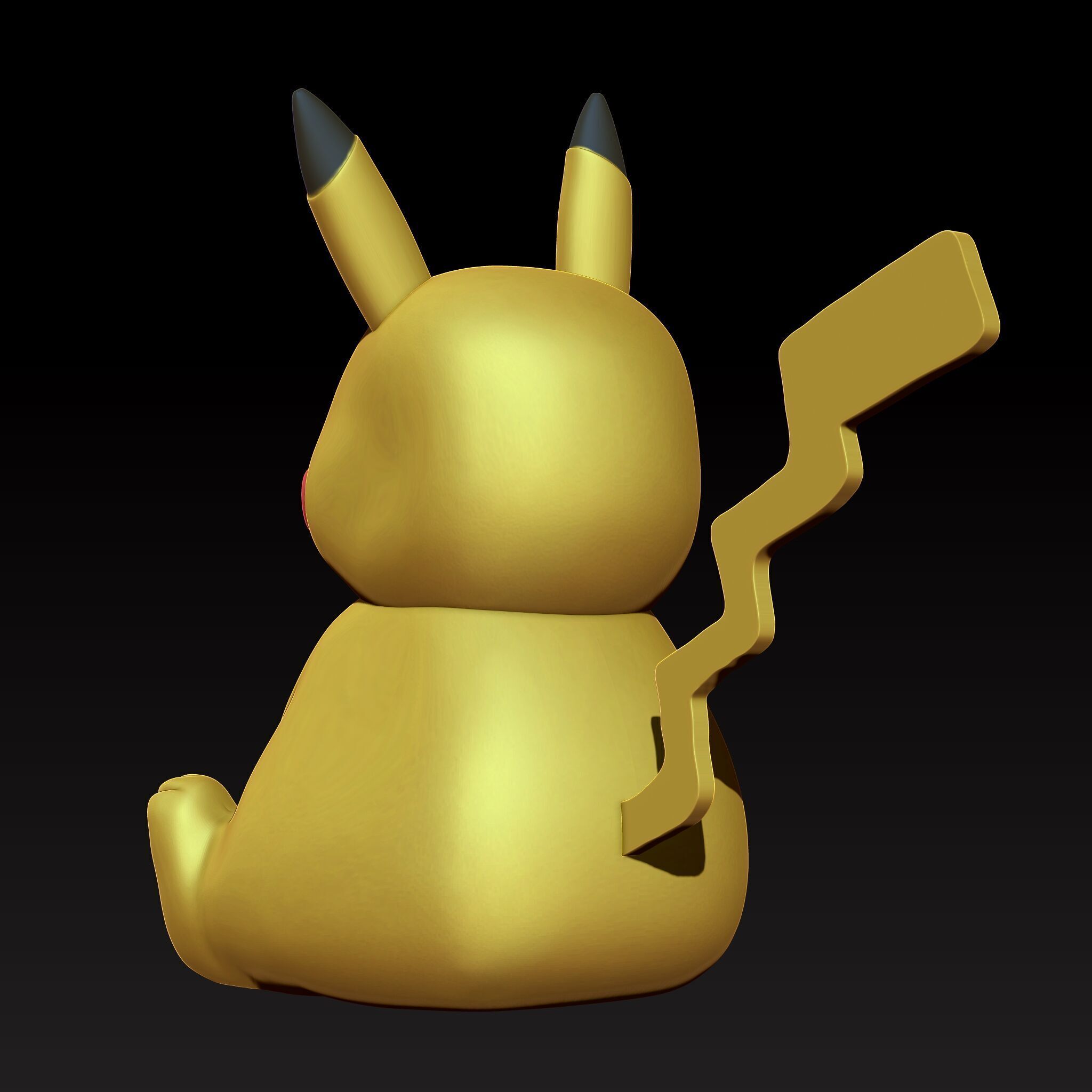 Stylized Pokemon 3D Toy 3D print model_2
