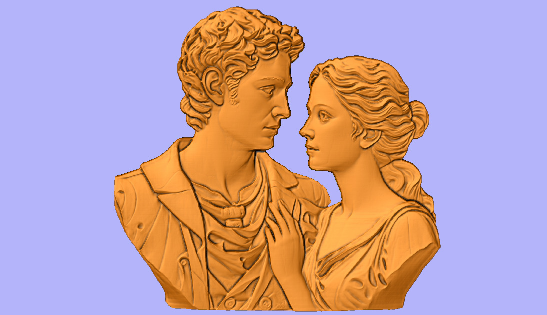 BUSTO NAMORADOS 3D model_1