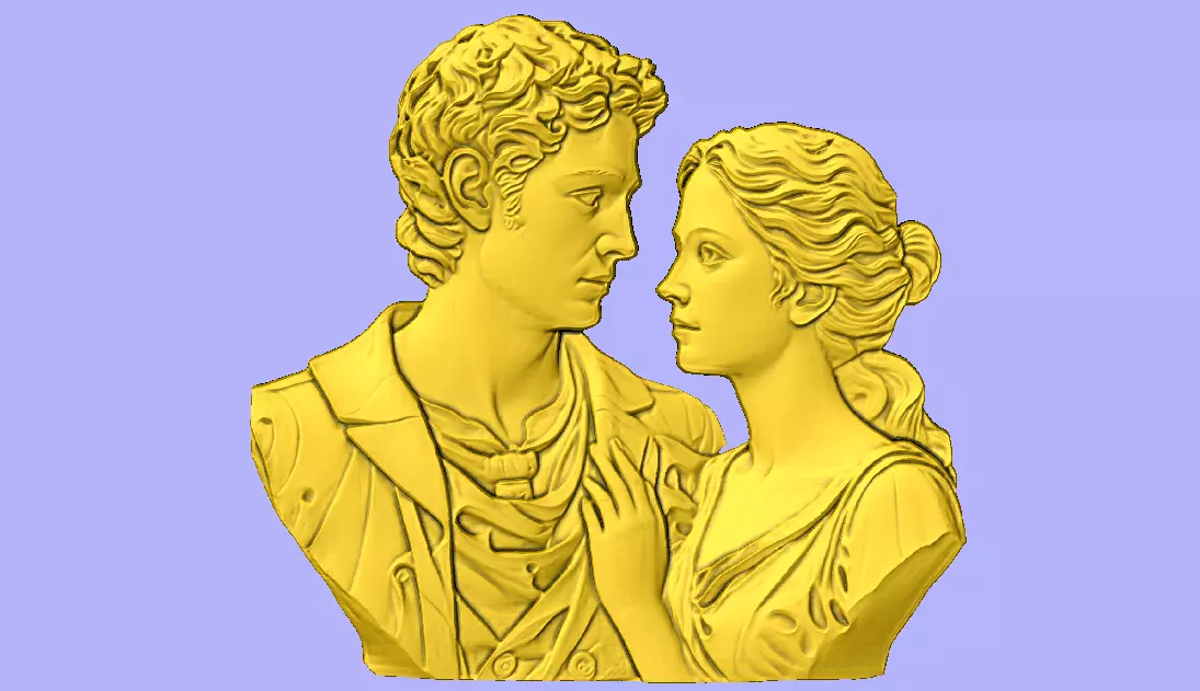 BUSTO NAMORADOS 3D model_0