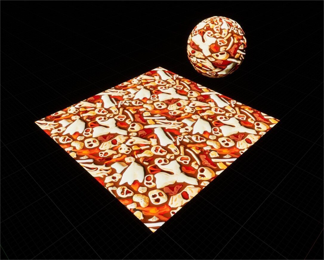 Game Ready PBR Stylized Bone Materials Pack Texture_4