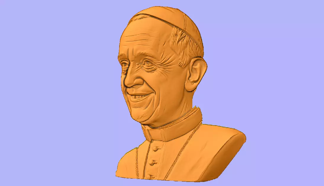 PAPA FRANCISCO 3D model