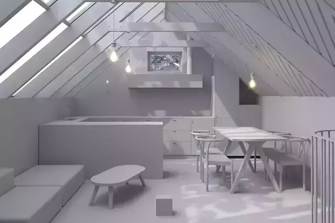 Interior Free 3D model