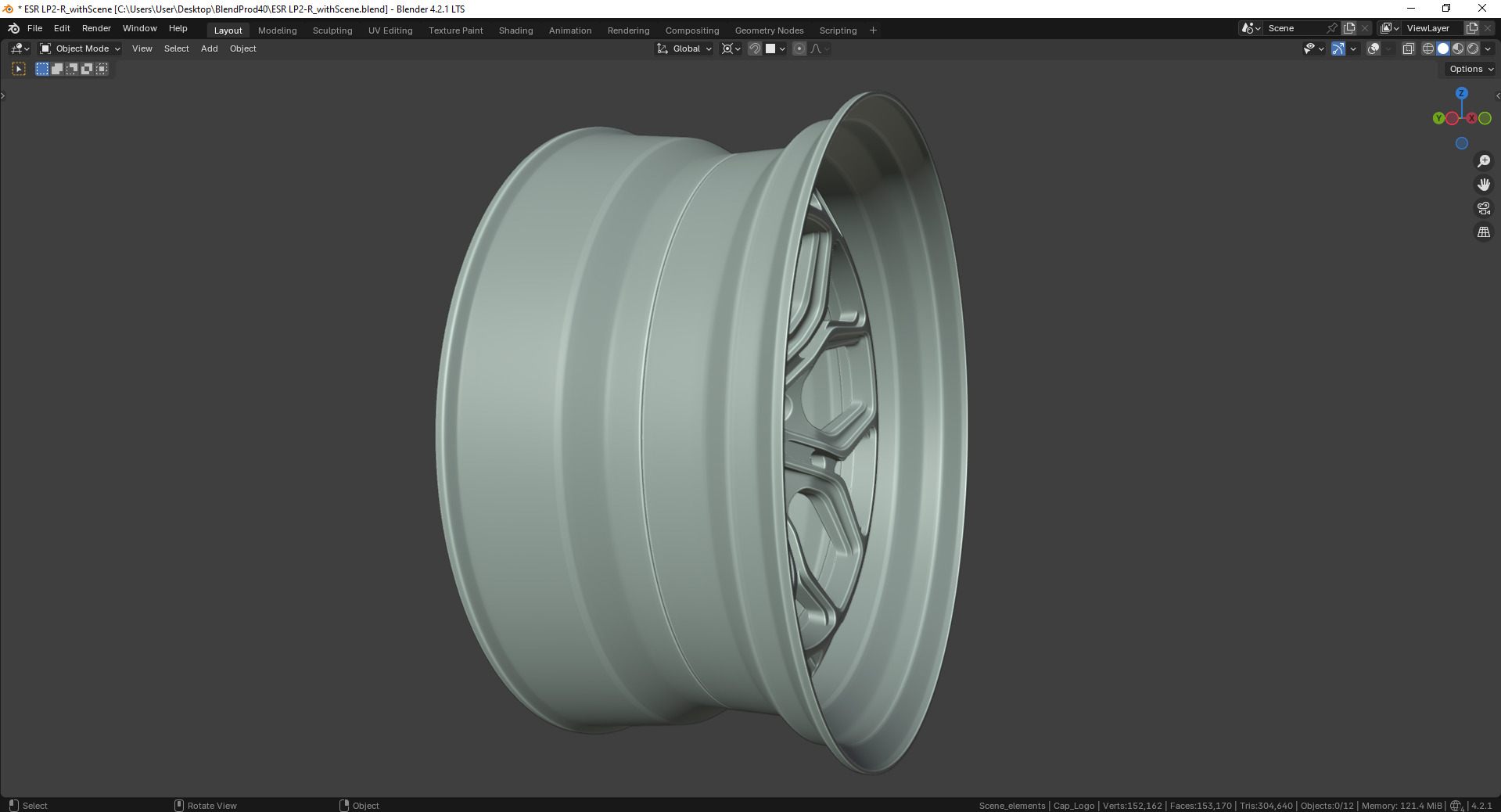 ESR LP2-R Rim 3D model_7