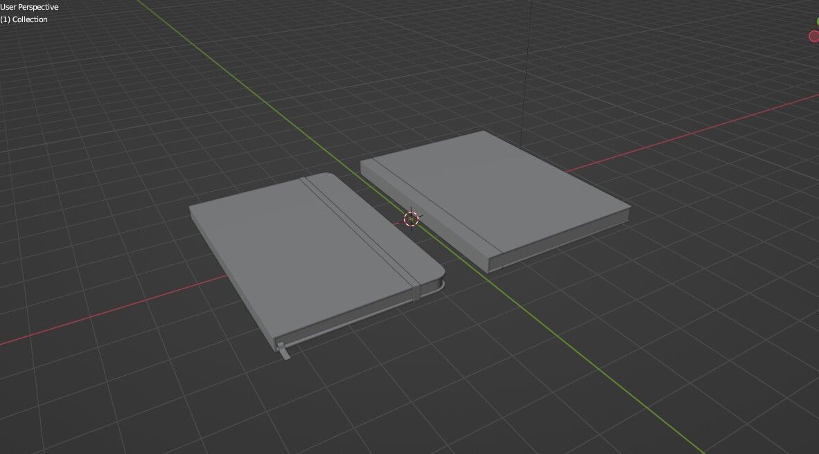 School Book 3D model_12