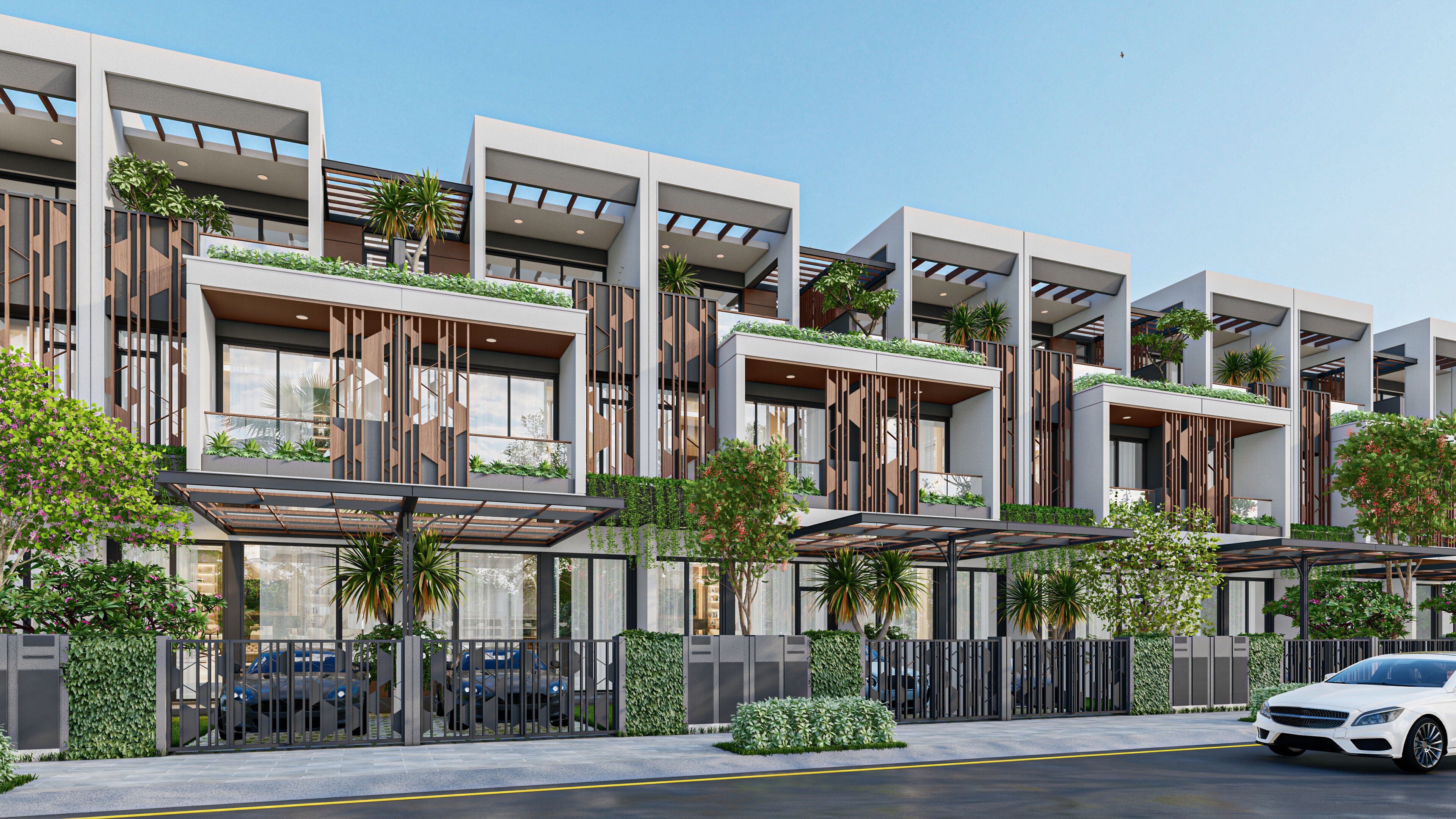 Morden TownHouse - President Project in Viet Nam 3D model_1