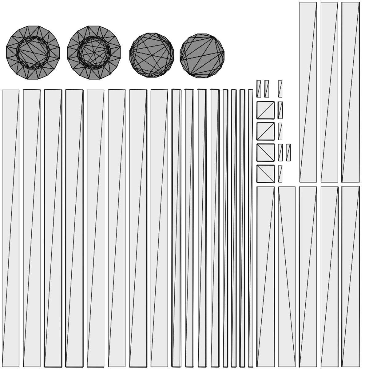 Wooden Fence Low Poly 3D Model Low-poly 3D model_12