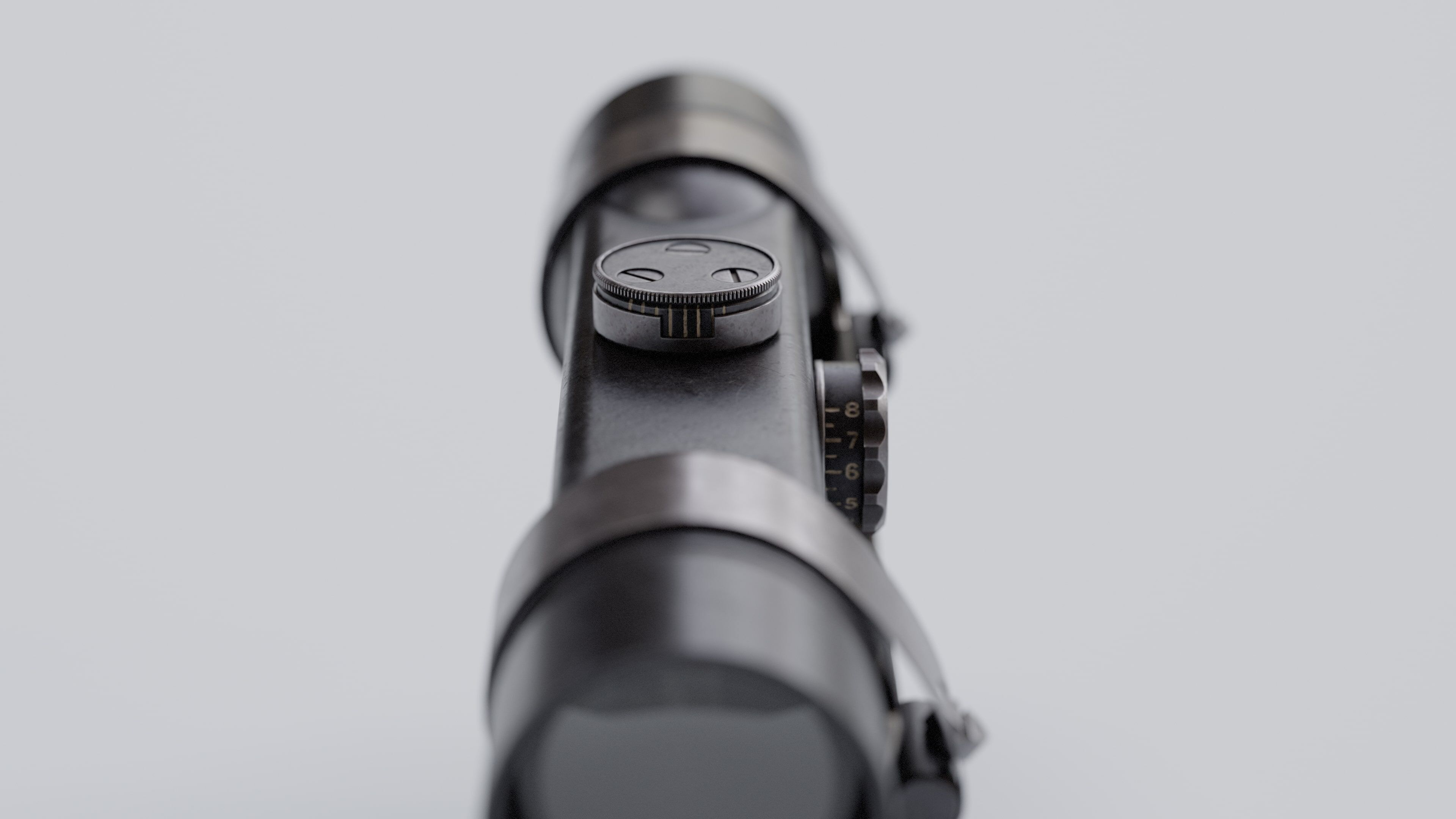 ZF4 Mount Scope  Low-poly 3D model_6