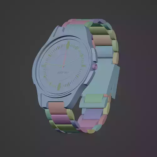 Wrist Watch - 3D Model 3D model