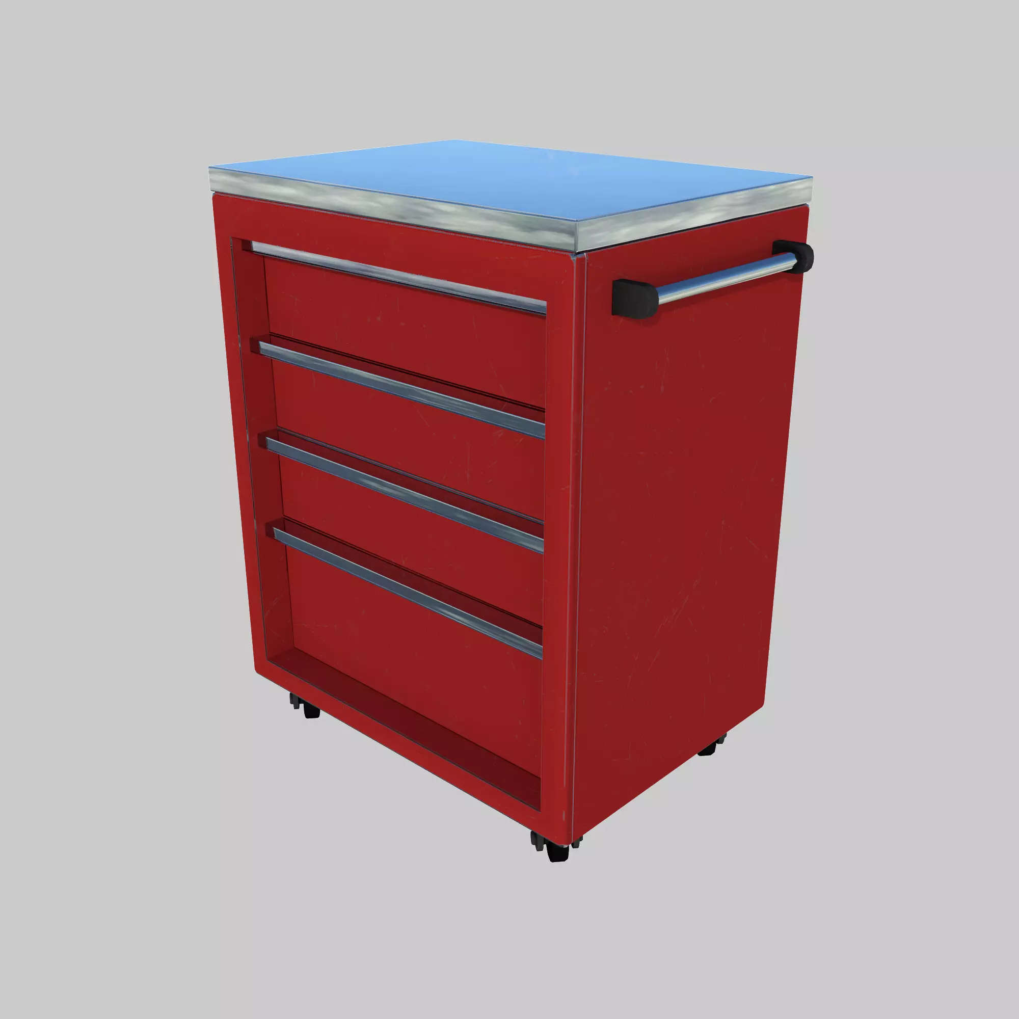 Tool box 01 Low-poly 3D model_0
