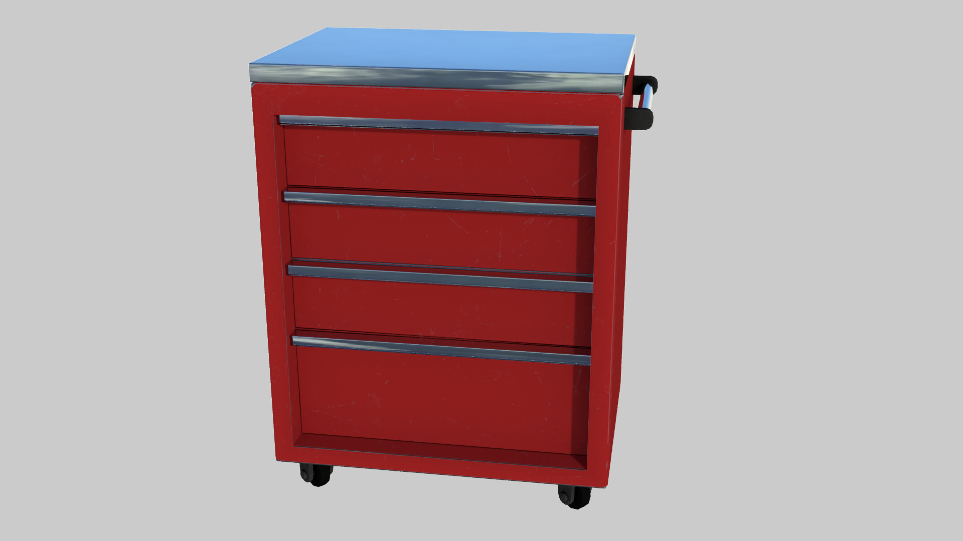 Tool box 01 Low-poly 3D model_1