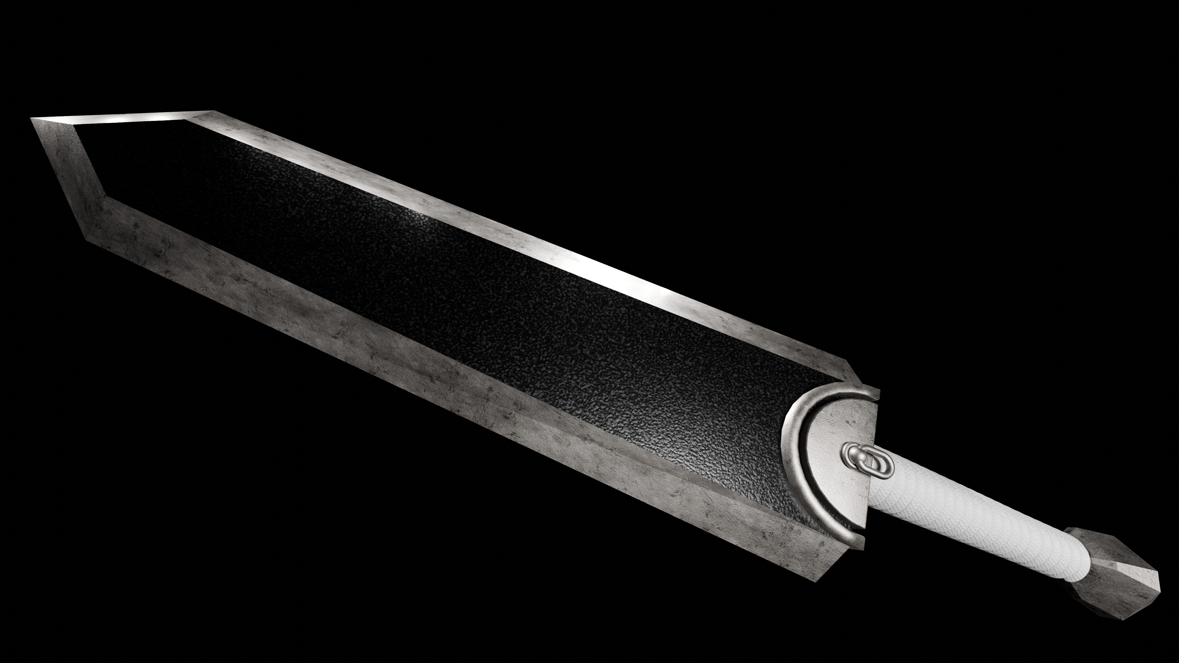 Berserker Guts Sword 3D model_4