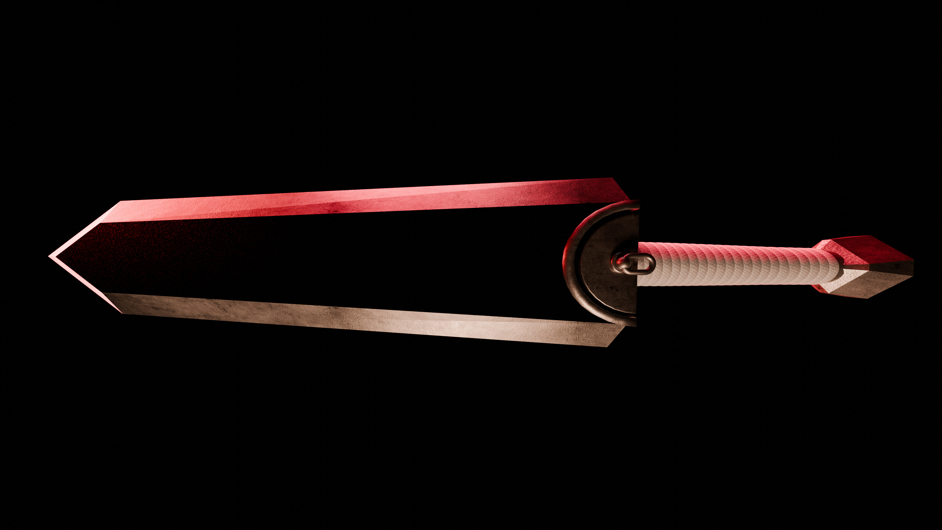 Berserker Guts Sword 3D model_6