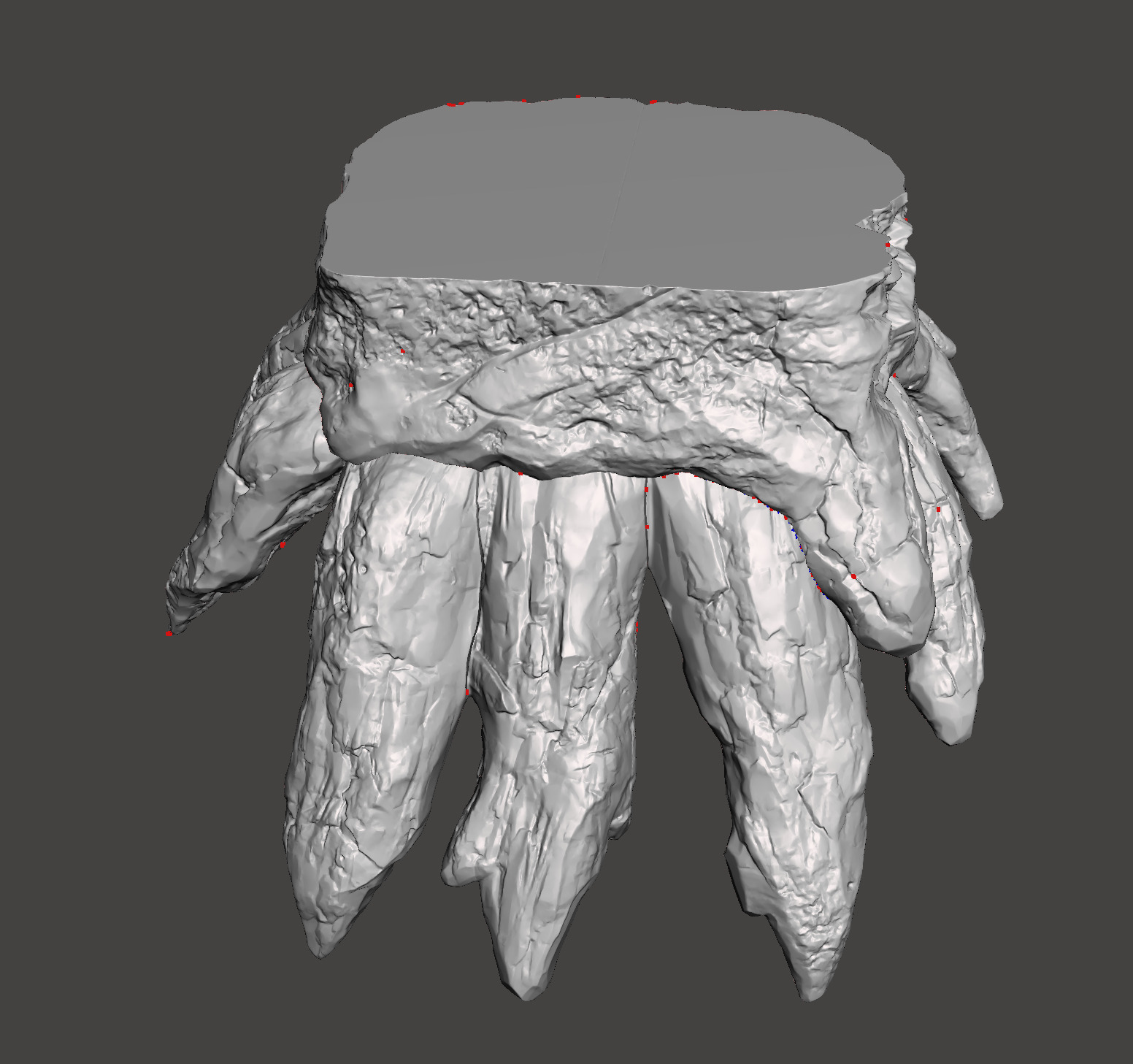 superman with base stl 3d print ready 3D print model_1