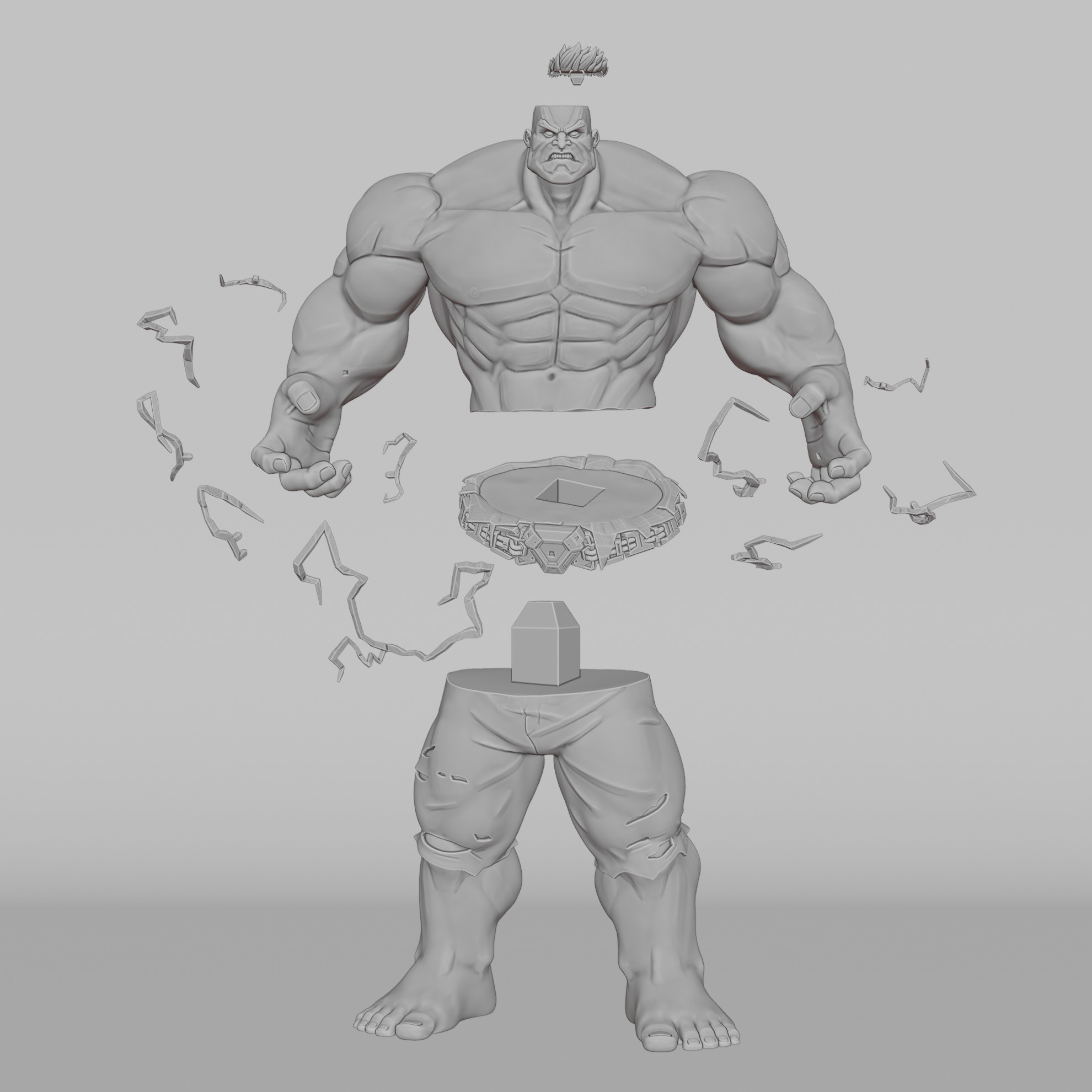 Hulk - Marvel Rivals 3D print model_23
