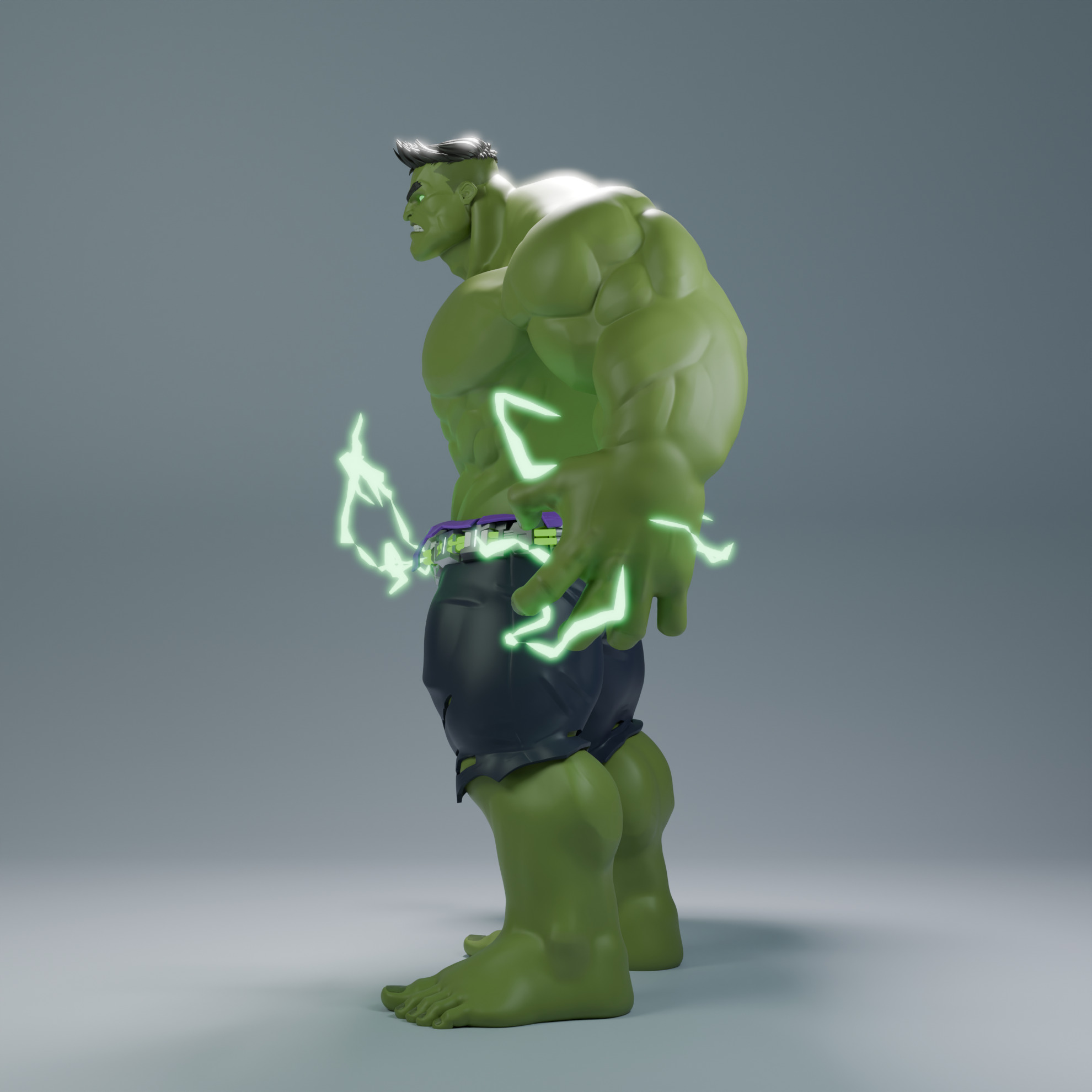 Hulk - Marvel Rivals 3D print model_3