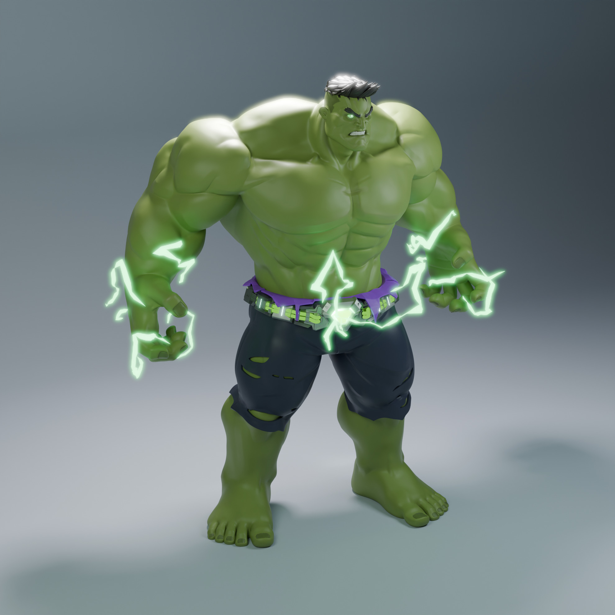 Hulk - Marvel Rivals 3D print model_4