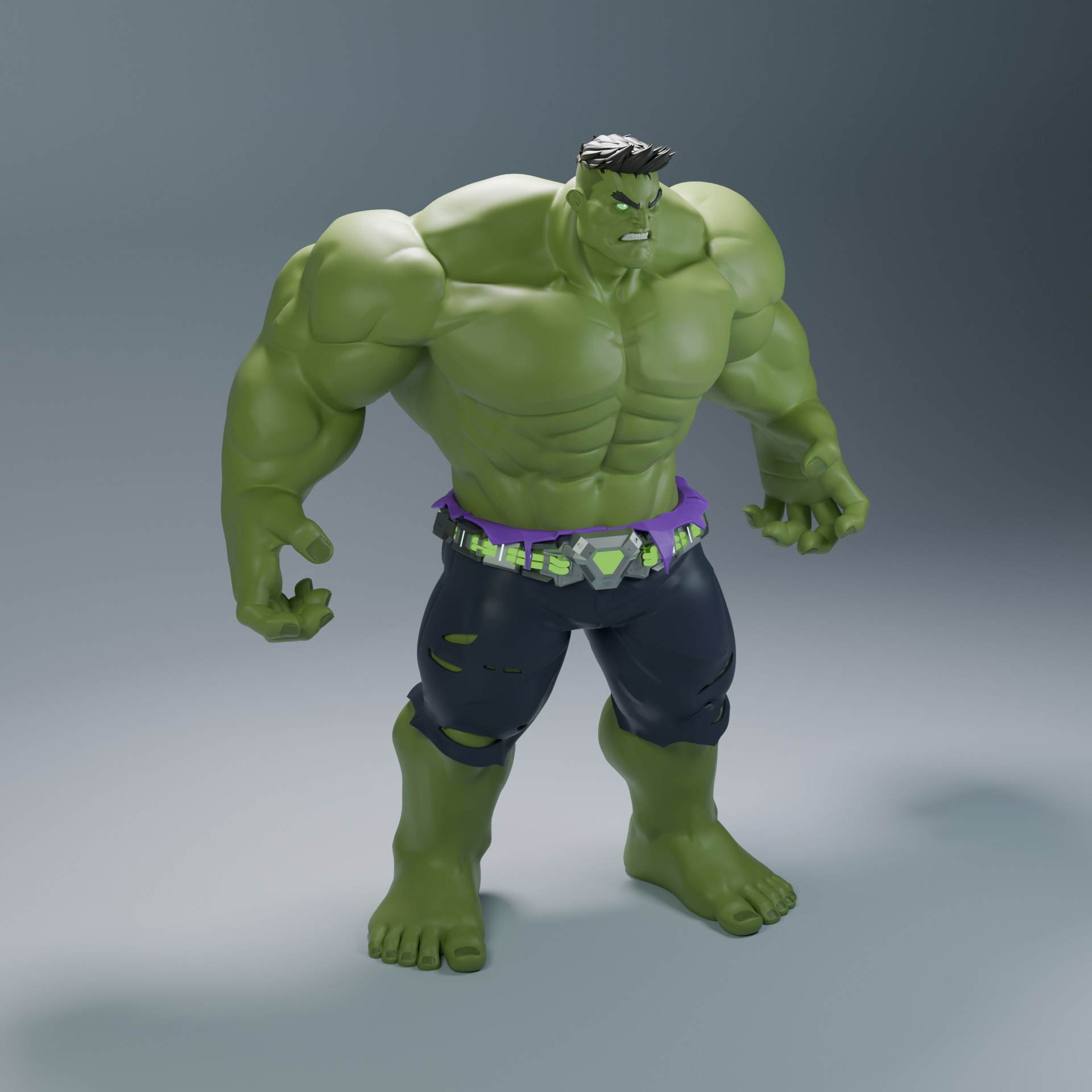 Hulk - Marvel Rivals 3D print model_5