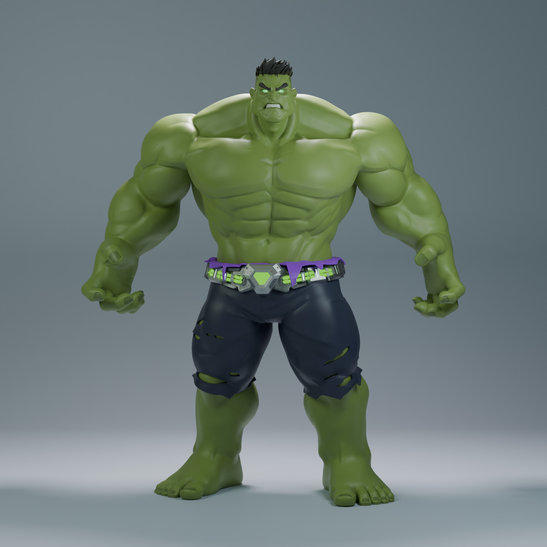 Hulk - Marvel Rivals 3D print model_6