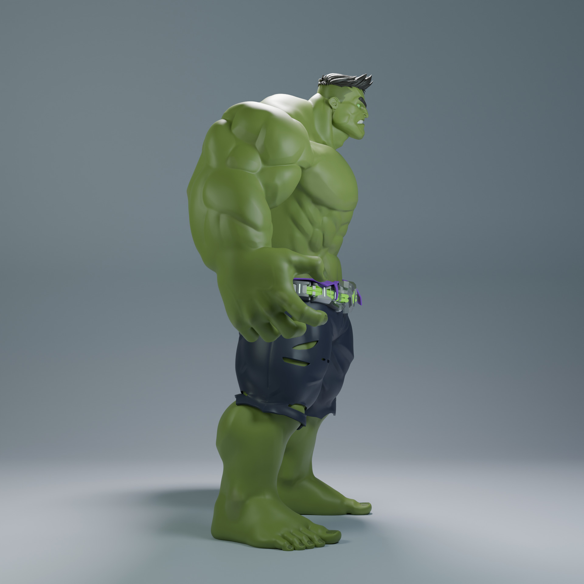 Hulk - Marvel Rivals 3D print model_7