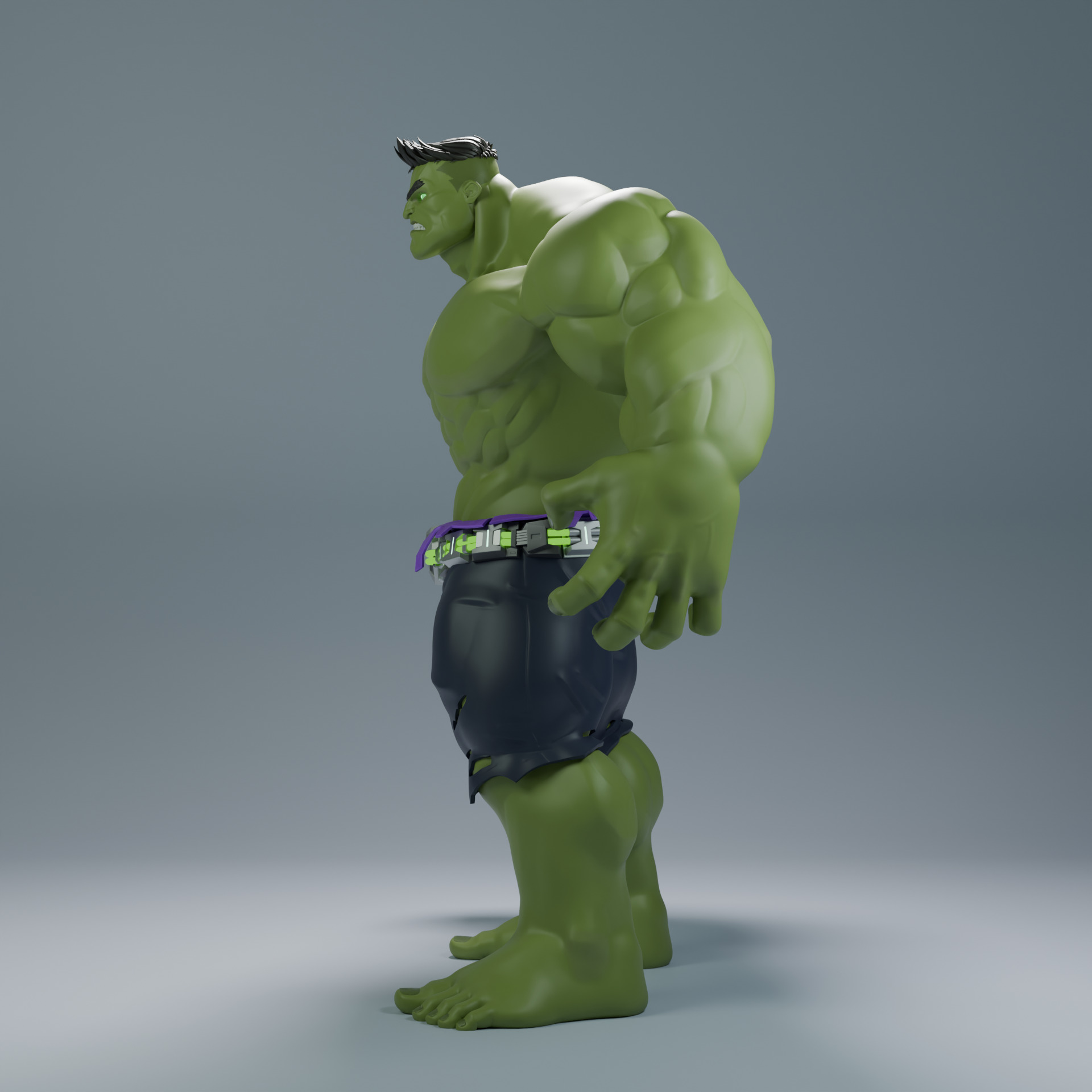 Hulk - Marvel Rivals 3D print model_9