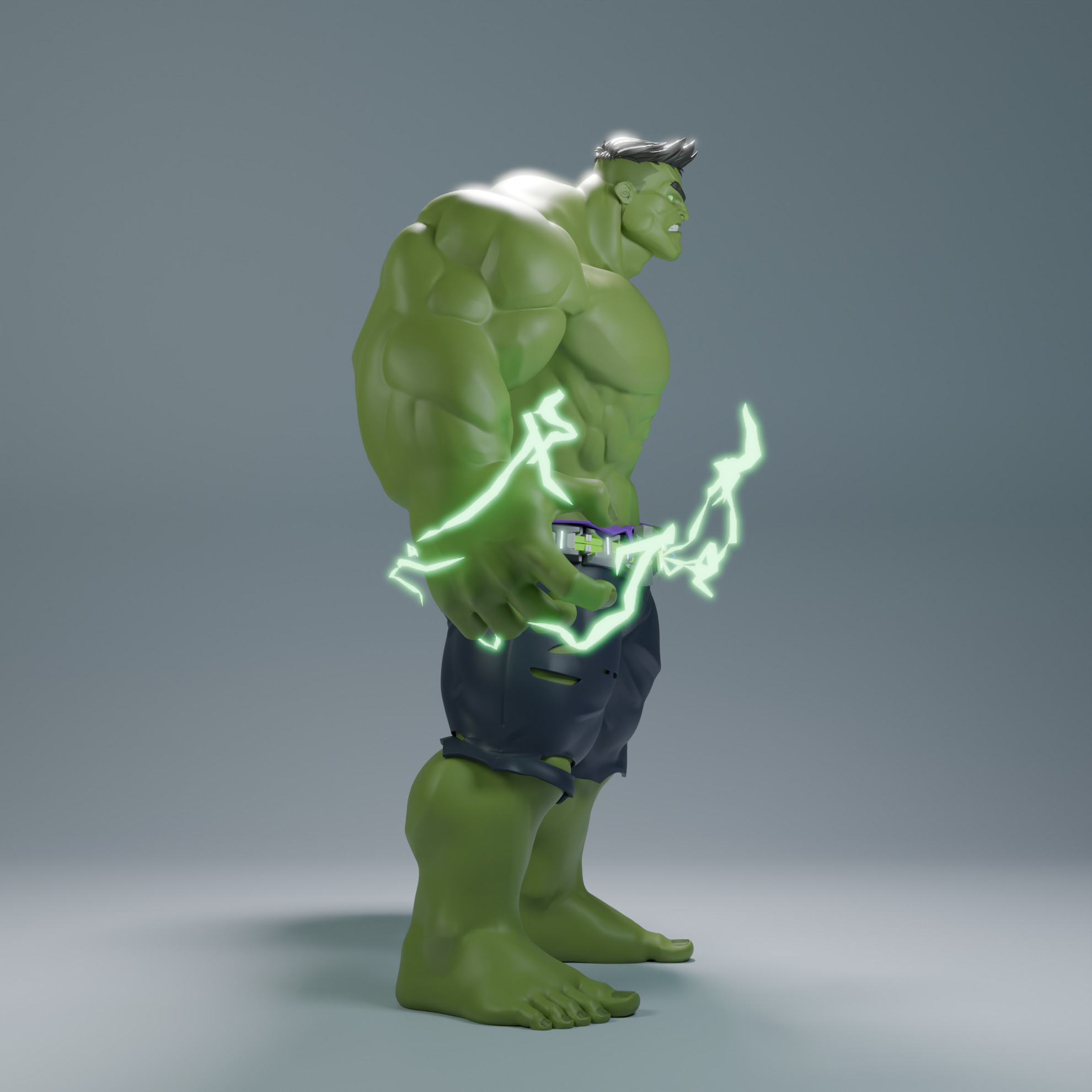 Hulk - Marvel Rivals 3D print model_1